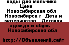 кеды для мальчика › Цена ­ 200 - Новосибирская обл., Новосибирск г. Дети и материнство » Детская одежда и обувь   . Новосибирская обл.